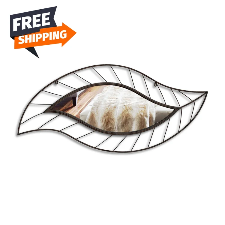 Free Shipping Unique Leaf Shape Shabby Chic Premium Quality Wall Mirrors Weathered Rust Vanity Wall Mirror
Free Shipping Unique Leaf Shape Shabby Chic Premium Quality Wall Mirrors Weathered Rust Vanity Wall Mirror