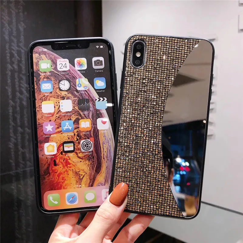 Luxury Rhinestone Shock Resistance Mirror Case for iPhone 12 Pro Max 11Pro 11 7 8 X XR Xs Max, Colorful
Luxury Rhinestone Shock Resistance Mirror Case for iPhone 12 Pro Max 11Pro 11 7 8 X XR Xs Max, Colorful