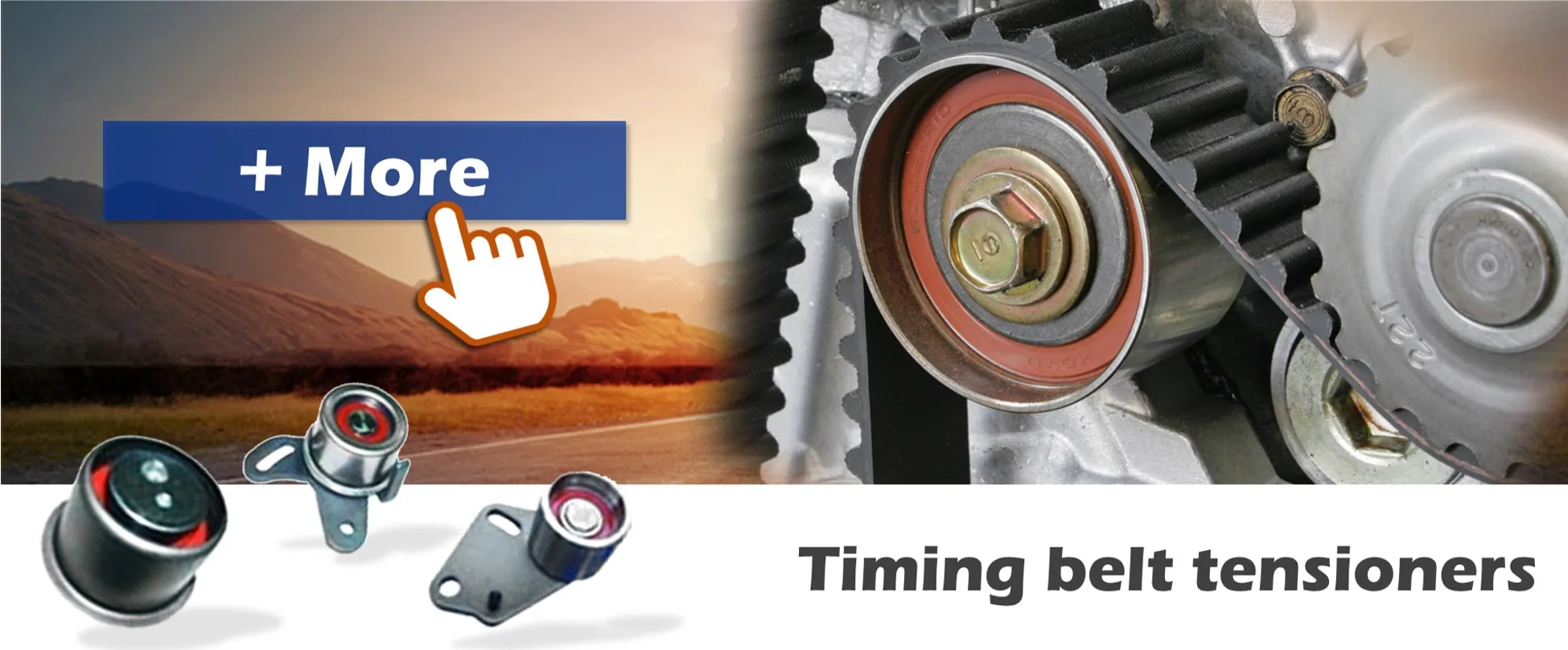 Timing Belt Tensioner for HYUNDAI NEXT GEN I10 1.1 IRDE2 2441002100