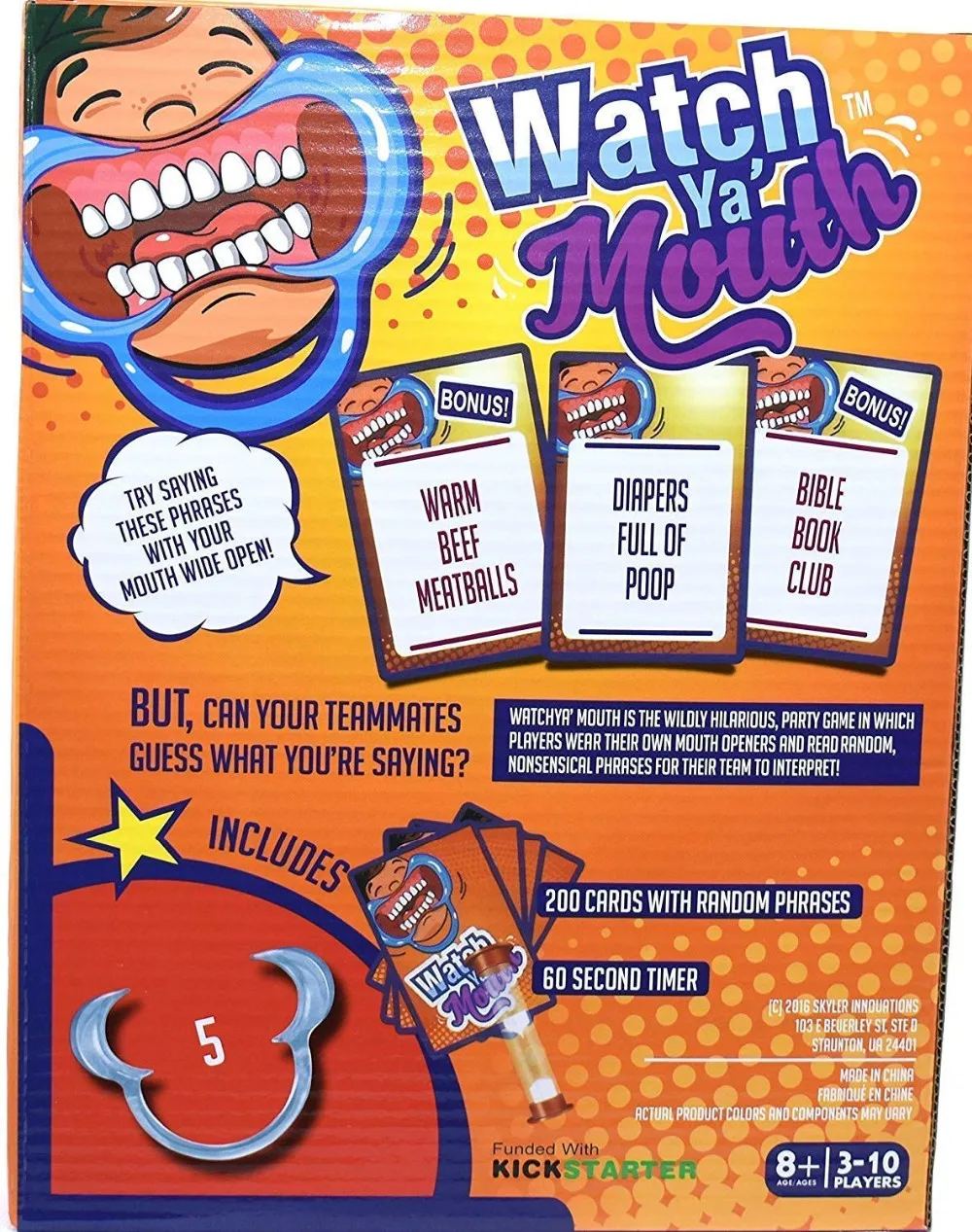 mouthpiece game - the hilarious family and party