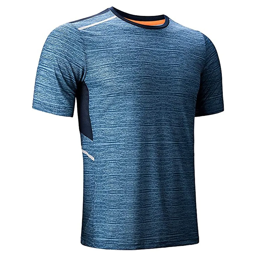 Men S Athletic Dry Fit Shirts Running Moisture Wicking Short Sleeve