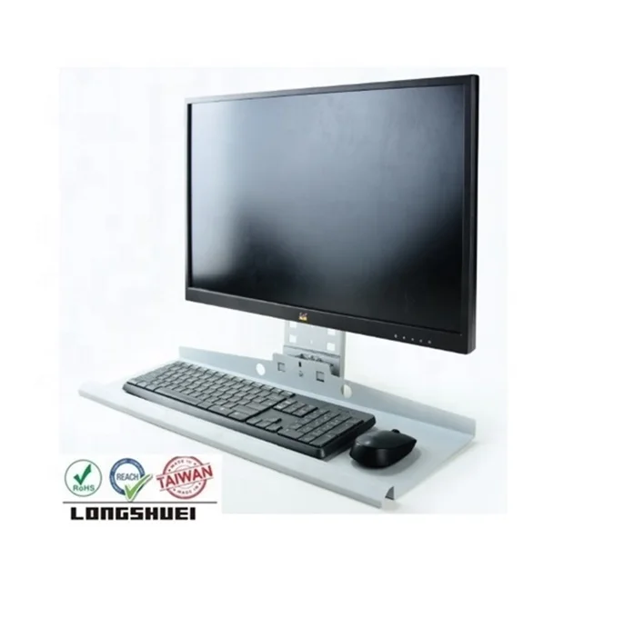 Desktop LCD PC TV Screen Height Adjustable Workstation Keyboard Mouse Platform Tray Bracket VESA 50/75/100 wall mounted solution, Black;sliver
Desktop LCD PC TV Screen Height Adjustable Workstation Keyboard Mouse Platform Tray Bracket VESA 50/75/100 wall mounted solution, Black;sliver