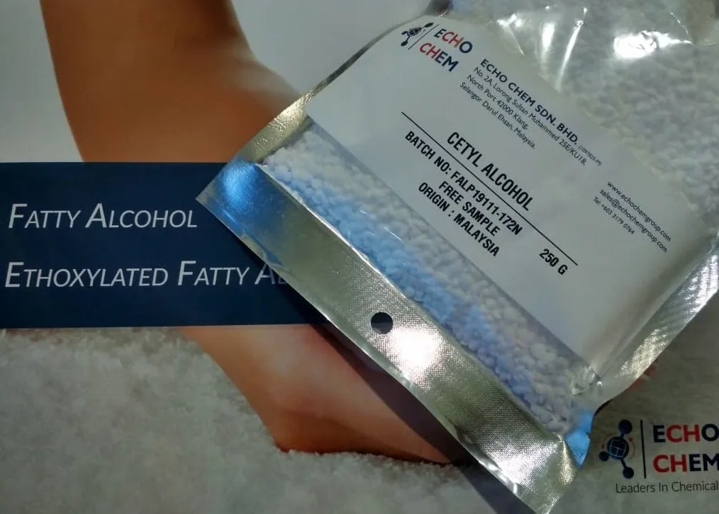 a fatty alcohol used as an emulsifier, stabilizer and opacifier