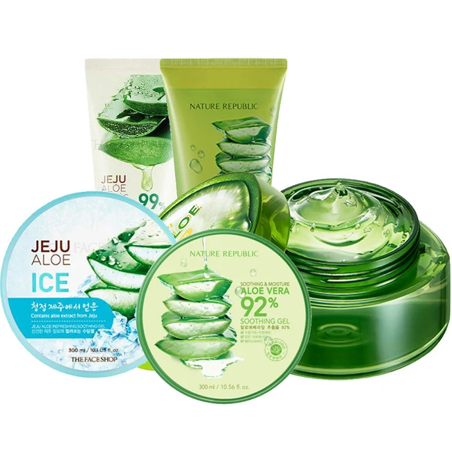 Korean Skincare Natural Cosmetic THE FACE SHOP Jeju Aloe Vera Soothing Gel 300ml
Korean Skincare Natural Cosmetic THE FACE SHOP Jeju Aloe Vera Soothing Gel 300ml