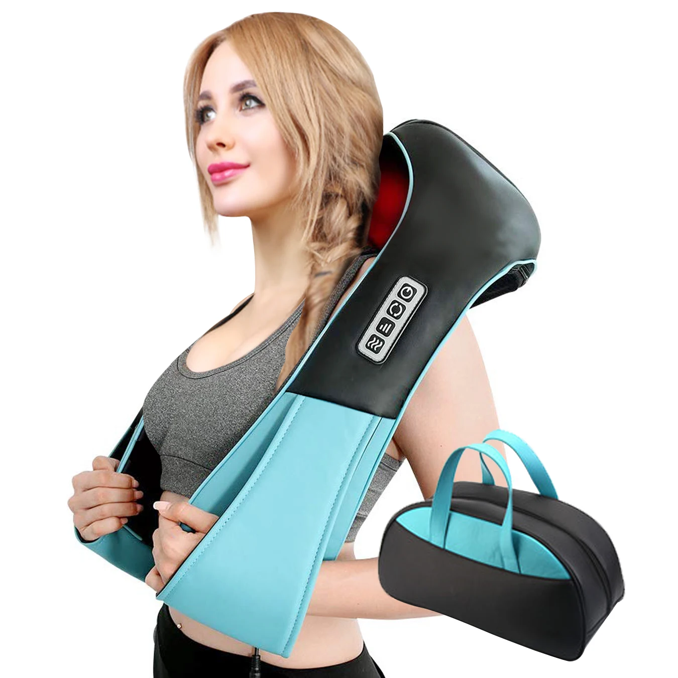 Amazon Bestseller Infrared deep body massager back acupressure massager, Black and blue
Amazon Bestseller Infrared deep body massager back acupressure massager, Black and blue
