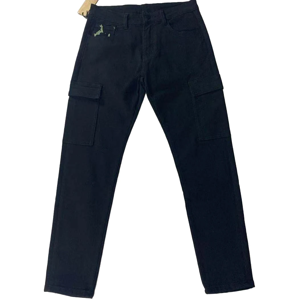 Hot Sale Streetwear Casual Black Denim Loose Pants Fashion Jeans Men Wide Leg Cargo, Dark blue
Hot Sale Streetwear Casual Black Denim Loose Pants Fashion Jeans Men Wide Leg Cargo, Dark blue