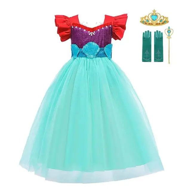Girls Halloween costumes bulk beauty and beast elegant princess rosplay party dresses SMR018, Green
Girls Halloween costumes bulk beauty and beast elegant princess rosplay party dresses SMR018, Green