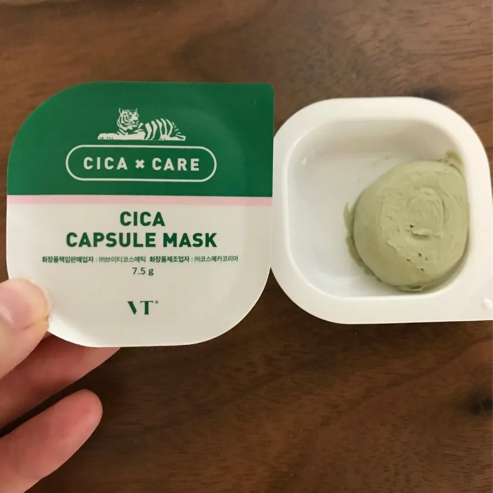 [vt] cica 胶囊面膜 7.5g * 10ea _ 韩国化妆品