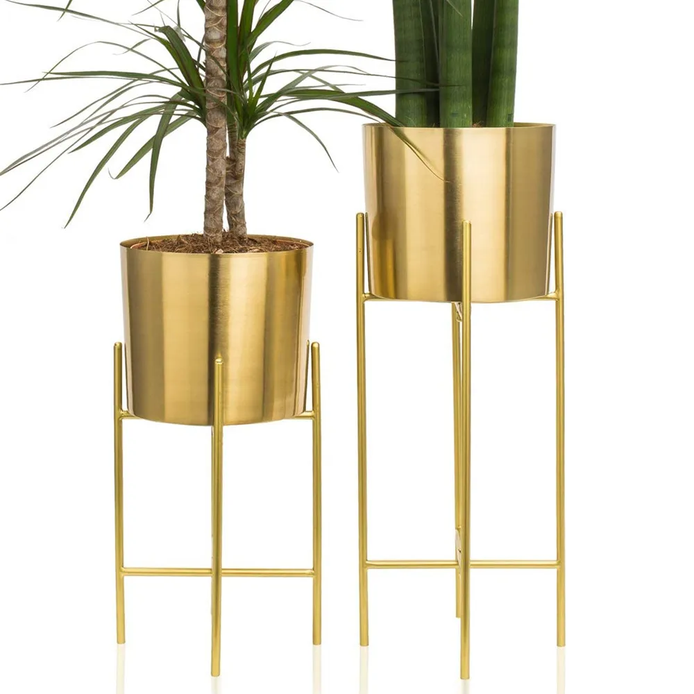 Gold Plant Stand Industrial Metal Plant Rack Ornamental Flower Plant Pot Holder Heavy Duty Factory Price Minimalist Design, Black
Gold Plant Stand Industrial Metal Plant Rack Ornamental Flower Plant Pot Holder Heavy Duty Factory Price Minimalist Design, Black