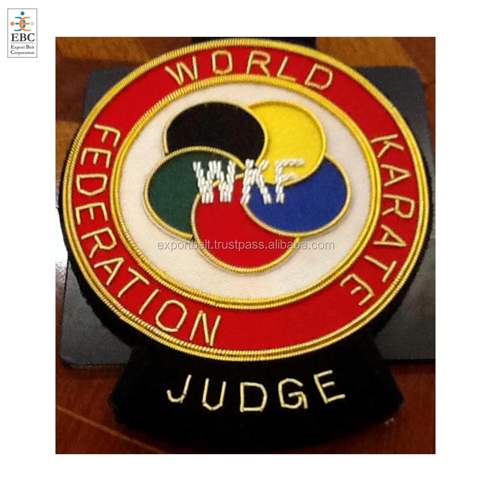 Japan Karate Association Jka Hand Embroidered Badge,Patch,Crest