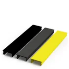 China Manufacture Door Accessories PVC Profile U Shape T-Slot Cover For Home Decoration
