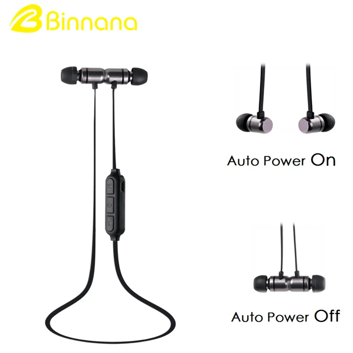 Wireless Bluetooth Headphone Earphones BN901 Featuring Magnetic Switch On/Off and Bluetooth Selfie Shutter IND
Wireless Bluetooth Headphone Earphones BN901 Featuring Magnetic Switch On/Off and Bluetooth Selfie Shutter IND