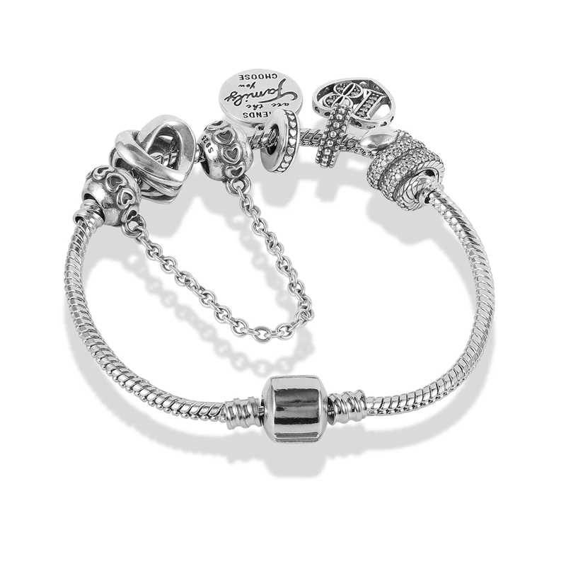DIY Heart Shaped Bracelet Beads Double Heart Hollow Loose Beads for Bracelets 100% Sterling Silver
DIY Heart Shaped Bracelet Beads Double Heart Hollow Loose Beads for Bracelets 100% Sterling Silver