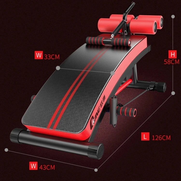 Multifunctional supine board crunches fitness equipment consumer and commercial sports abdomen and waist machine, Black
Multifunctional supine board crunches fitness equipment consumer and commercial sports abdomen and waist machine, Black