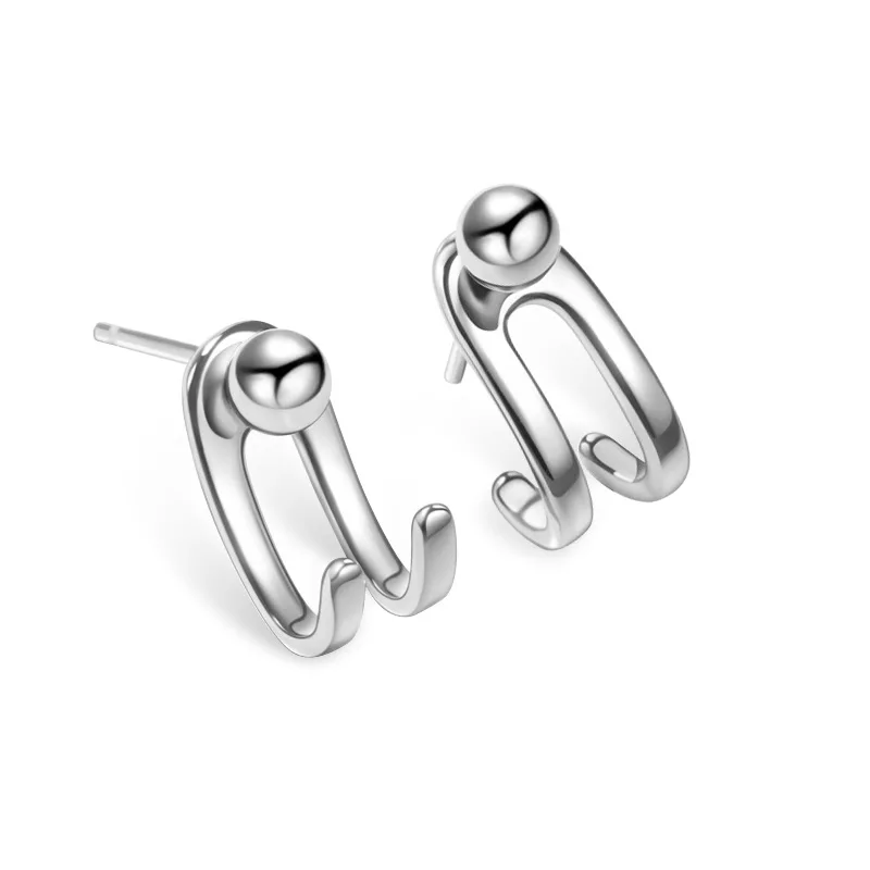 E1747 Hip Hop Jewelry Silver 925 Plated Rose Gold Spring Star Rotating Smooth Five Pointed Star Wave Earrings
E1747 Hip Hop Jewelry Silver 925 Plated Rose Gold Spring Star Rotating Smooth Five Pointed Star Wave Earrings