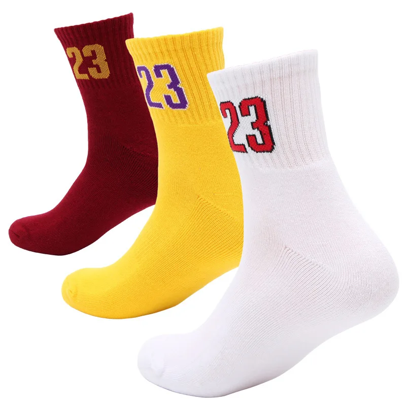Jordan 23 number basketball socks top quality white ribbed sports socks
Jordan 23 number basketball socks top quality white ribbed sports socks