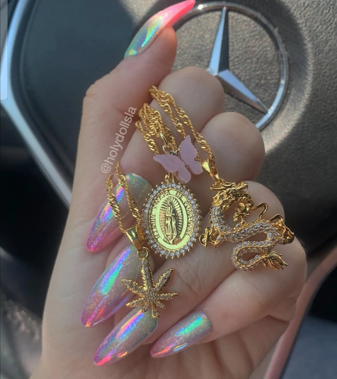 Jialin jewelry ins gold Chinese dragon our lady of virgen de guadalupe charm pendant necklace
Jialin jewelry ins gold Chinese dragon our lady of virgen de guadalupe charm pendant necklace