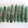 Green Aventurine 16 Faceted Massage Wands : Wholesale gemstone Green Jade Faceted Massage Wands by F M AKIKWALA