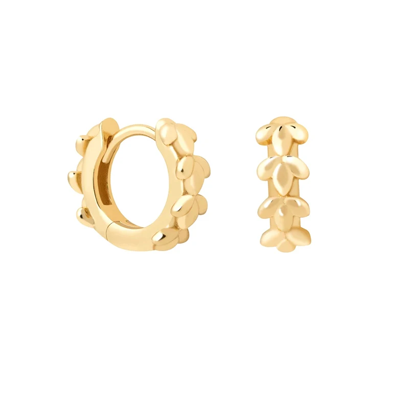 ROXI best-selling summer trend S925 sterling silver INS mini three leaf hoop earrings for women
ROXI best-selling summer trend S925 sterling silver INS mini three leaf hoop earrings for women