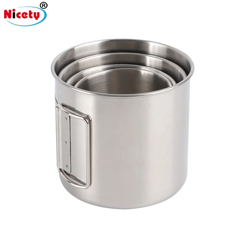 Outdoors Stainless Steel CupSet For Camping Lightweight Mug For Backpacking Hiking Camping Coffee Cup Beer Mug For Outdoor, Silver
Outdoors Stainless Steel CupSet For Camping Lightweight Mug For Backpacking Hiking Camping Coffee Cup Beer Mug For Outdoor, Silver
