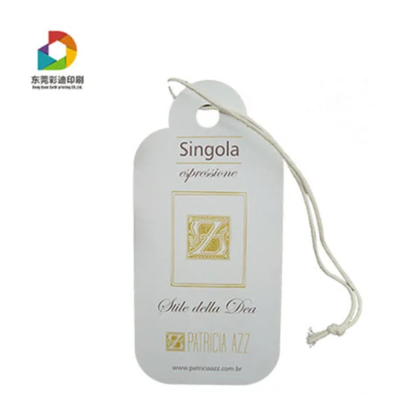 China manufacture fashionable low price custom jewellery tags