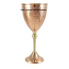 copper metal goblet