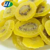 Healthy snack food Dried fruit Slices Organic Dried Yellow Kiwi Fruit Chips Hot Selling