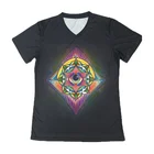 Flash sale custom printing tops designs 100% cotton black t shirt for ladies