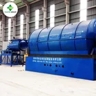 5/6/8/10 tons continuous waste tyre pyrolysis machine making furnace oil