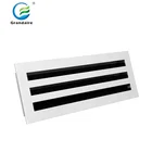 China Factory HVAC Air Linear Grille 2 Slot