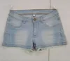 Girls Stretched Denim Shorts with Lace attachment