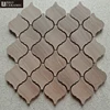 2017 beige color new lantern shape mosaic tile in stone material