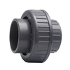 PVC water pipe fittings plastic live joint socket