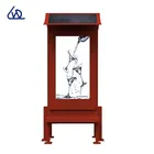 42 inch outdoor portable touch screen video player kiosk LCD advertising player digital signage