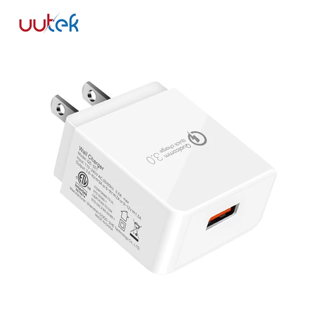 UUTEK 2019 QC3.0 Charger for mobile, Black, blue, golden, gray, green, multi, pink, red, silver, white
UUTEK 2019 QC3.0 Charger for mobile, Black, blue, golden, gray, green, multi, pink, red, silver, white
