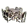 bamboo garden banquet dining chiavari chairs and table for wedding