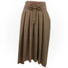 long pleated very trendy new design skirt