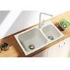 Guangdong factory popular kitchen and bathroom acrylic stone kitchen sink for sale