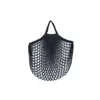 100%Ecological cotton Grocery mesh filt french style foldable net market string shopping fruits scottish christmas tote bags
