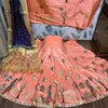 Indian Designer Bridal embroidery work lehenga