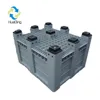 Hot sale manufacturer 1200*1000mm heavy duty plastic collapsible crate