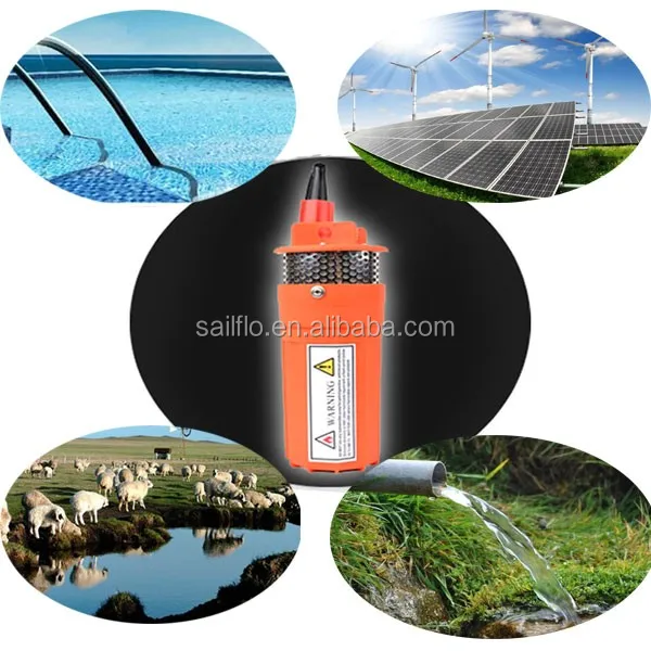 sailflo solar water pump for deep well/ solar power pump for