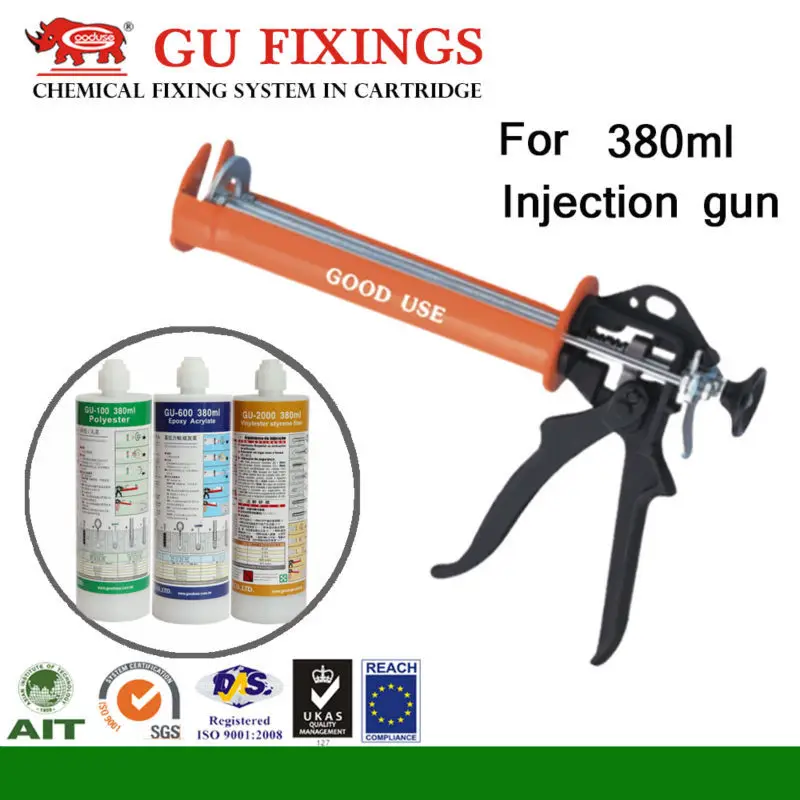 Double Barrel Mortar Injection Manual Dispenser Gun Buy Anchor Bolt Sizes Standard,Caulking