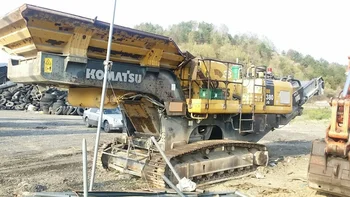 [ Winwin Used Machinery ] Used mobile jaw crusher KOMATSU BR380JG 2009yr For sale