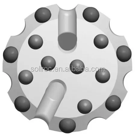 10inch DTH Drill Bit for Coal Mining with Heat Treatment and 254mm to 330mm Diameter