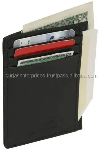 Leather product genuine leather card wallets