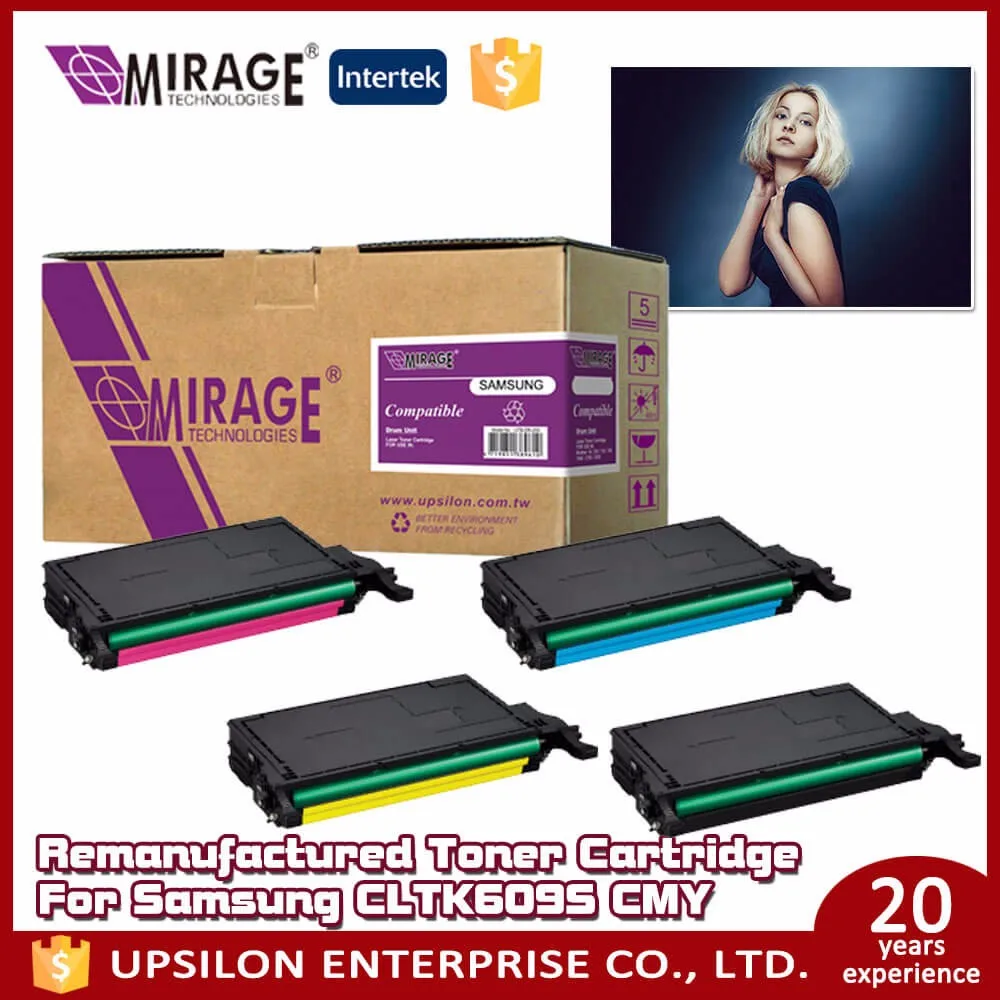 93D Upsilon UKM Samsung toner cartridge CLTK609S cmy