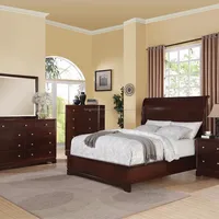 Light Cherry Bedroom Furniture W Birch