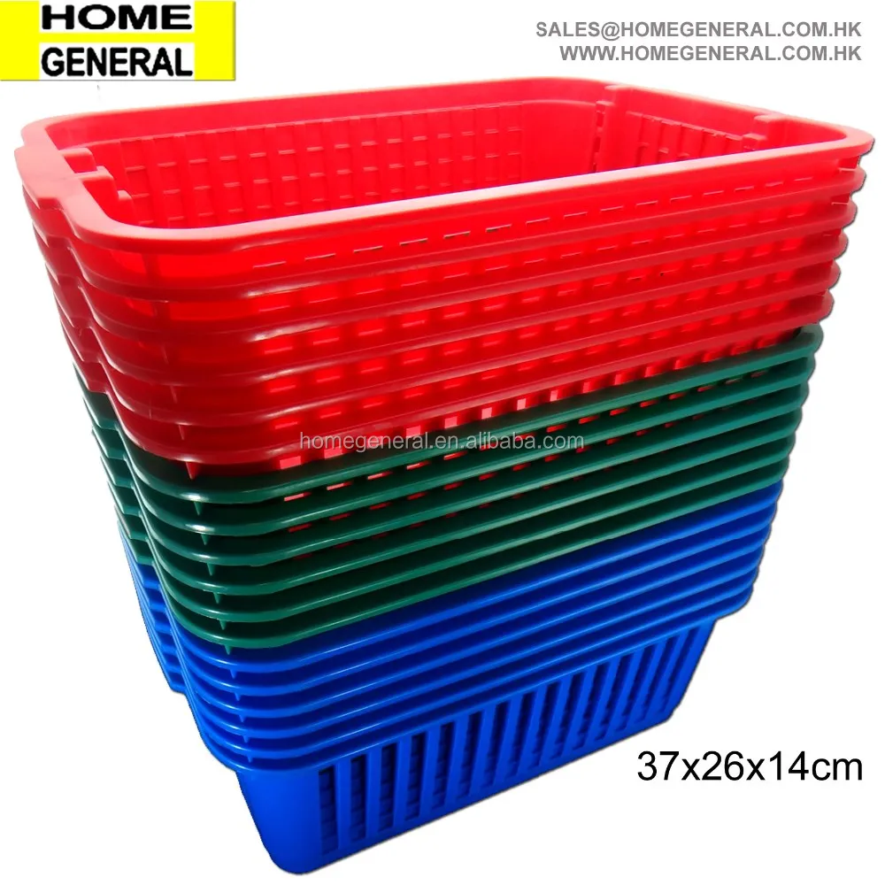 plastic stackable baskets