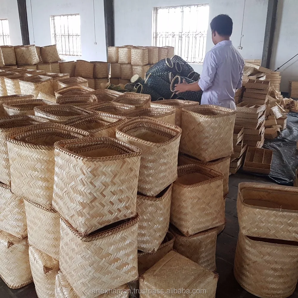 seagrass folding basket, seagrass storage basket wholesale